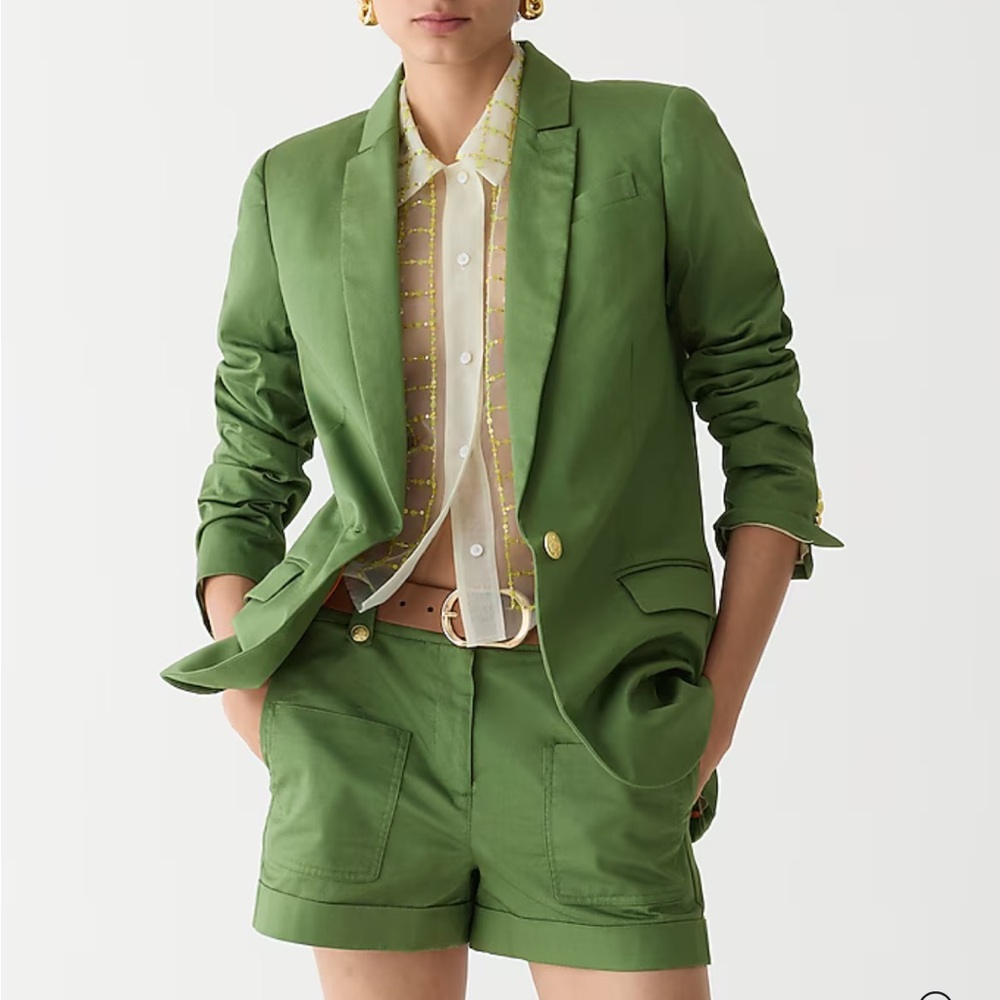 NWT J Crew Petite Alfie Blazer in Chino